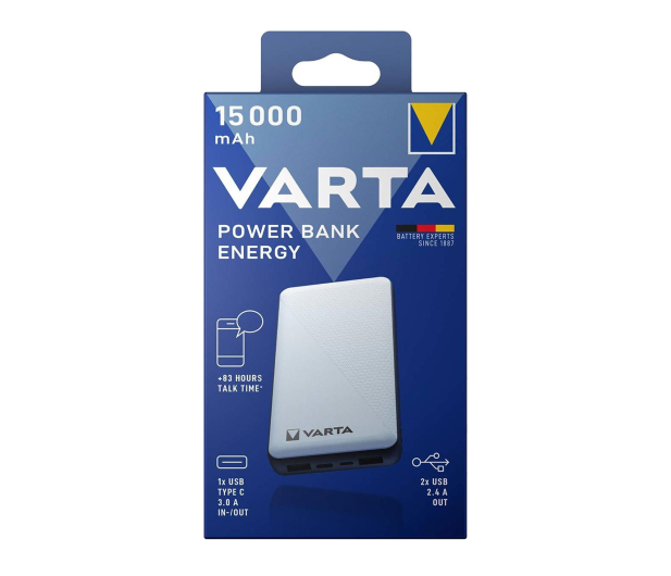 Varta Power Bank Energy 15000mAh - 1456651 - zdjęcie